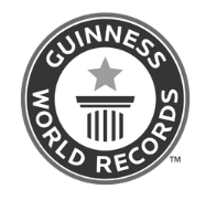 Guinness Weltrekord Auszeichnung