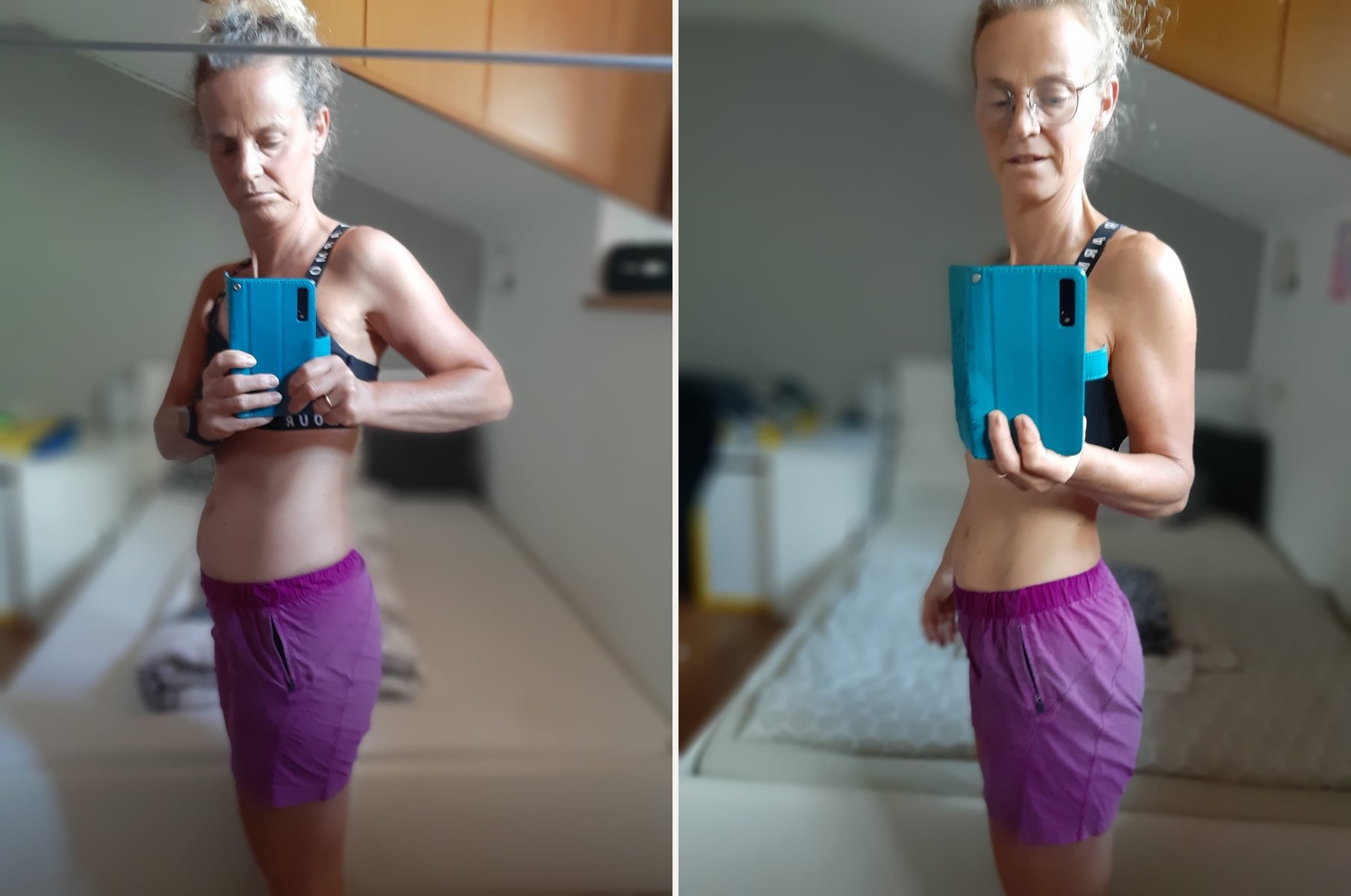 Vorher-Nachher-Transformation von Noemi Tratter nach der SSR-Challenge